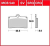 KLOCKI HAMULCOWE TRW MCB540SV