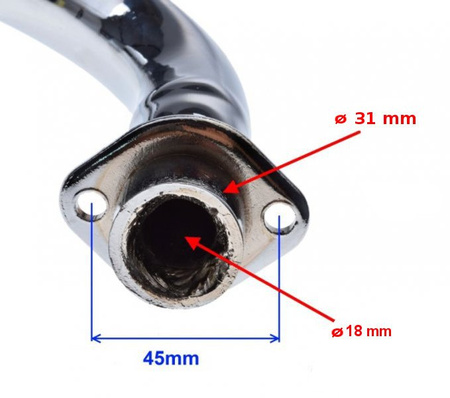 Tłumik do motoroweru Kinroad Xt50Q Chopper