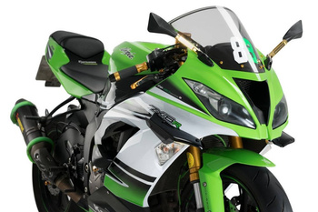 Boczne Spoilery Dociskowe Do Kawasaki Zx-6r 09-16 Czarne