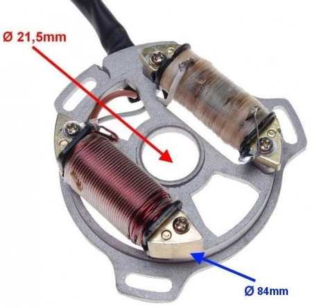 Stator iskrownik skuter 2T Kos Mikron XT50Q