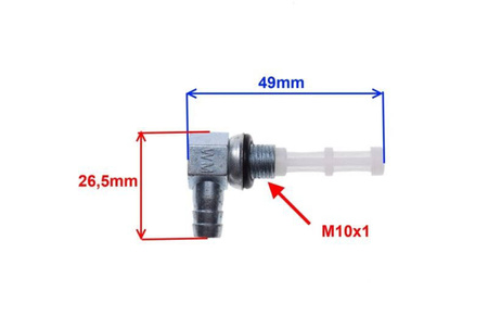 Króciec rezerwy do kranika CPI SX-SM50