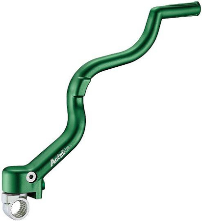 Accel dźwignia startera (kopka) aluminiowa kawasaki kxf 450 '07-'15, klx 450r '08-'12, kolor zielony