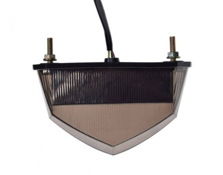 Lampa tył LED 3 kable Derbi Senda dymiony klosz