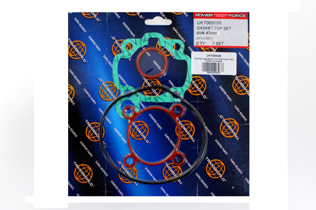 Komplet uszczelek top-end power force silnik am6 aprilia rs rx rieju mrx yamaha dt 47 mm