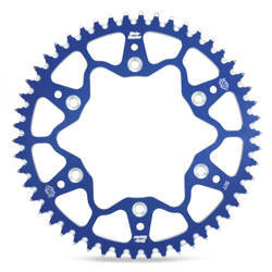 Zębatka tylna aluminiowa t7075 (ergal) 270 51 (27051) kolor niebieski yamaha yz/yzf '99-'18 wrf '01-'18 (jtr251.51) (łańc. 520)