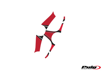 Radikal osłona półki kierownicy puig do bmw f800 s 06-11 czerwony