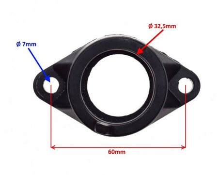 Króciec gaźnika motocykl Suzuki Gn125