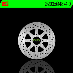 Tarcza hamulcowa tył yamaha tzr 50r '93-'96 (203x48x4) (4x8,5mm)