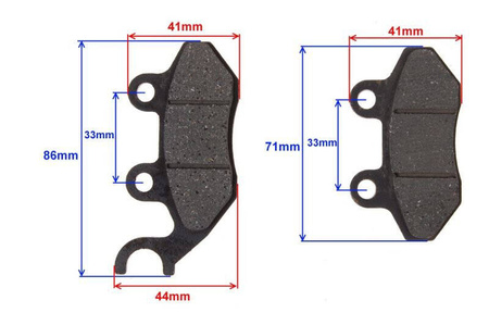 Klocki hamulcowe do Tgb kpl