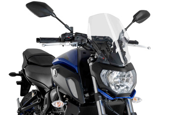 Szyba owiewka puig do yamaha mt-07 18-20 (touring) przezroczysta
