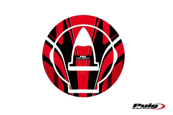 Osłona Wlewu Paliwa Puig Do Ducati 2009-2016 (Wzór Radikal) Czerwona