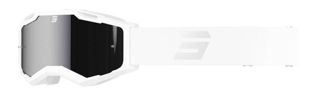 Szyba/szybka do gogli Iridium srebrne lustro anti-scratch anti-fog pasuje do Assault 2.0 / Iris 2.0