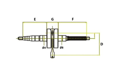 Wał Korbowy Rms 2t 50 Ccm Honda Sfx 50 Sj 50 Bali