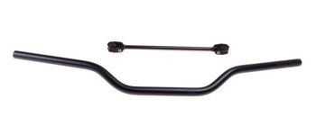Kierownica aluminiowa enduro Cross czarna 22mm