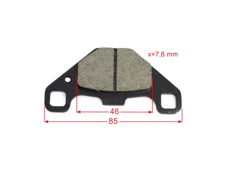 Klocki Hamulcowe Tylne Atv 250