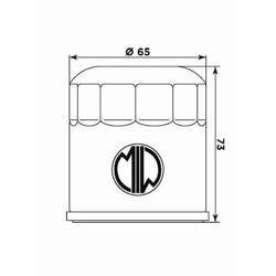 Filtr oleju buell 500/900/1200 (hf177) (50)