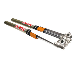 Osłony amortyzatorów ,skarpety na lagi (krótkie) kolor pomarańczowy