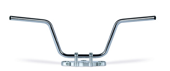 Kierownica stalowa 22mm apehanger chromowana połysk