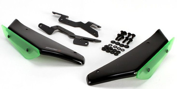 Boczne Spoilery Dociskowe Do Kawasaki Zzr1400 06-21 Zielone