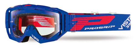 Gogle pg3303 tr vista kolor niebieski (szyba pg3310 light sensitive, antiscratch, no fog, anti uv + druga gratis) (pg3303/18bl) (3303-104 tr) - - std cena 238,50