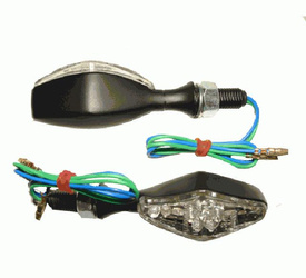 Kierunkowskaz diodowy metal czarny