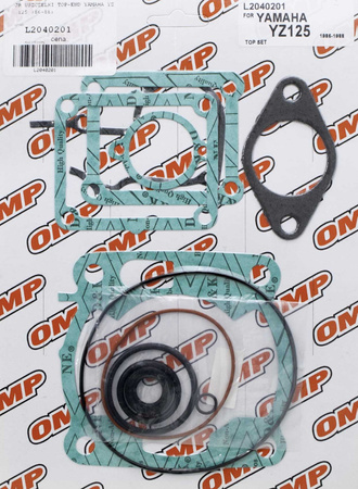 uszczelki top-end yamaha yz 125 '86-'88 = 810631jr (omp)