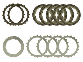 Psychic tarcze i przekładki sprzęgłowe (komplet) suzuki vzr 1800 intruder 08-09, vlr 1800 08-09 (ebs3457)