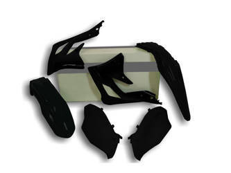 Komplet plastików kawasaki kxf 450 (12) kolor czarny (ka217e001)