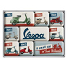 Magnes Vespa Model Chart 9 szt. 83110