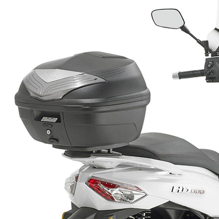 stelaż kufra centralnego sym hd 300 '19-'21 (bez płyty)