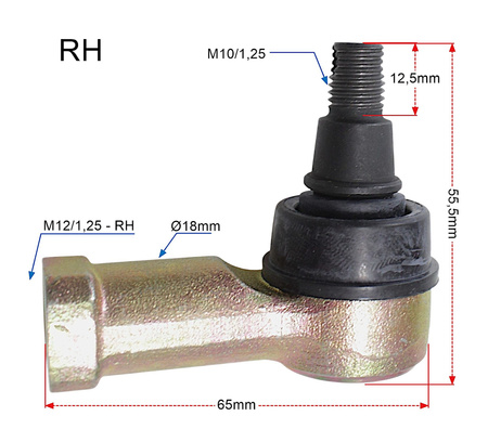 Końcówki Drążków Kierowniczych Tekyo Lewa + Prawa Suzuki 51-1029-Lr