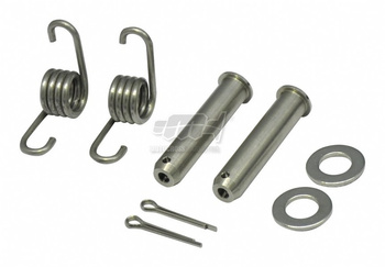 ZESTAW MONTAŻOWY PODNÓŻKÓW KTM/BETA/GASGAS/HUSQVARNA/HUSABERG/SHERCO (SWORZNIE,BOLCE,SPRĘŻYNY,ZABEZPIECZENIA) (PATRZ OPIS DODATKOWY)