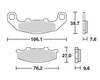 KLOCKI HAMULCOWE TRW MCB586