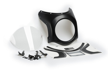 Szyba Półowiewka Retro Puig Do Honda Cb1100 (Panel- Czarny) O195 Przezroczysta