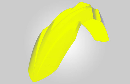Błotnik przód kawasaki kxf 250 17-18, kxf 450 16-18 kolor żółty fluo