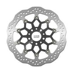 Tarcza hamulcowa przód ktm duke 690 r/a'14-'16 (320x52x5mm) (5x8,5mm) wave pływająca (środaluminiowy)