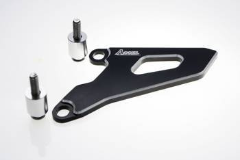 Osłona zębatki przedniej honda / yamaha kolor czarny