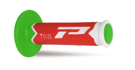Manetki pg788 off road (22+25mm, dł.115mm) kolor biały/czerwony/zielony (trójskładnikowe) (788-290)