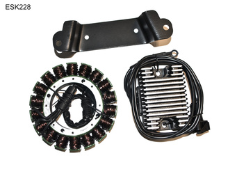 Uzwojenie alternatora (stator) kit hd, harley davidson evo touri(97-98)