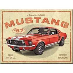 Magnes Ford Mustang GT 1967 Red