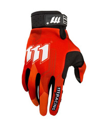 Rękawice moto 111 ra red/black/white kolor czerwony/biały/czarny rozmiar m