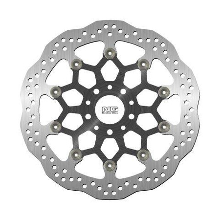 Tarcza hamulcowa przód ktm duke 690 r/a'14-'16 (320x52x5mm) (5x8,5mm) wave pływająca (środaluminiowy)