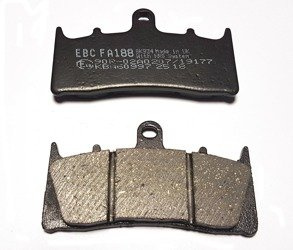 Klocki hamulcowe SUZUKI GSXR750 KAWASAKI ZX-9R