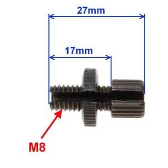 Śruba regulacji linki sprzęgła hamulca M8X1,25