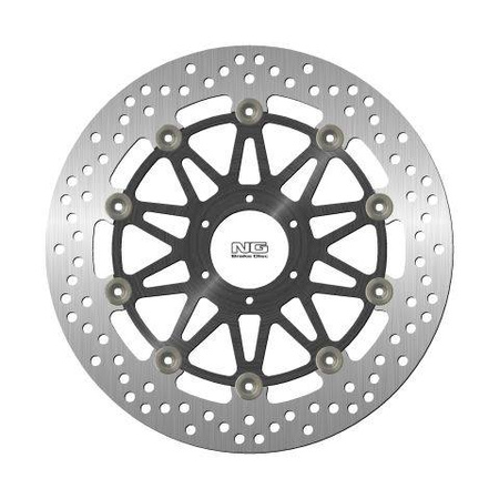 Tarcza hamulcowa przód honda cbr600 '95-98, cbr900/929 '93-97 (296x58x4mm) (6x6,5mm) pływająca (środaluminiowy)