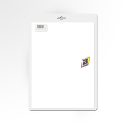 Komplet naklejek (oklein) (folia crystall 0,4 mm) 3 x arkusz 47x33cm, kolor biały