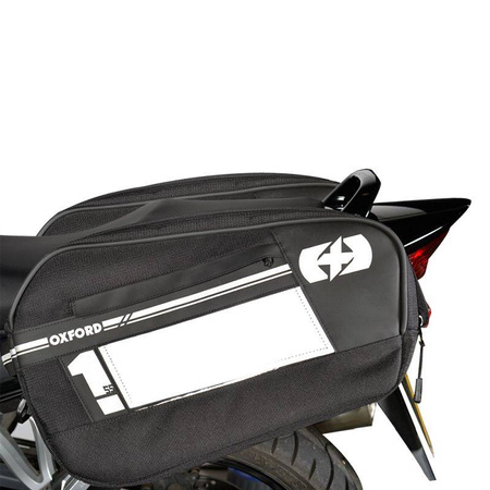 sakwy boczne duże f1 pannier large 55l kolor czarny pojemność 45 (zastępuje ol434)
