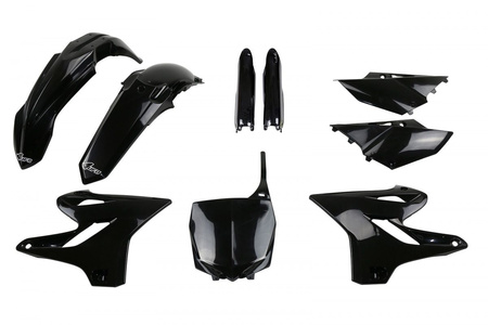 Komplet Plastików (Full Kit) Z Osłonami Teleskopów (Amortyzatorów) Yamaha Yz 125 '15-'21, Yz 250 '15-'21 Kolor Czarny (Ya319e001)
