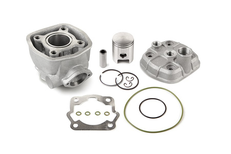 Cylinder żeliwny z głowicą airsalsilnik piaggio db50b aprilia rx sx derbi senda gpr gilera rcr smt 39,9mm 2t