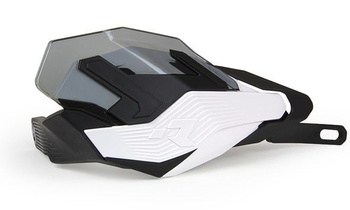 Osłony rąk (handbary) hp3 adventure kolor biały czarny - bez mocowań